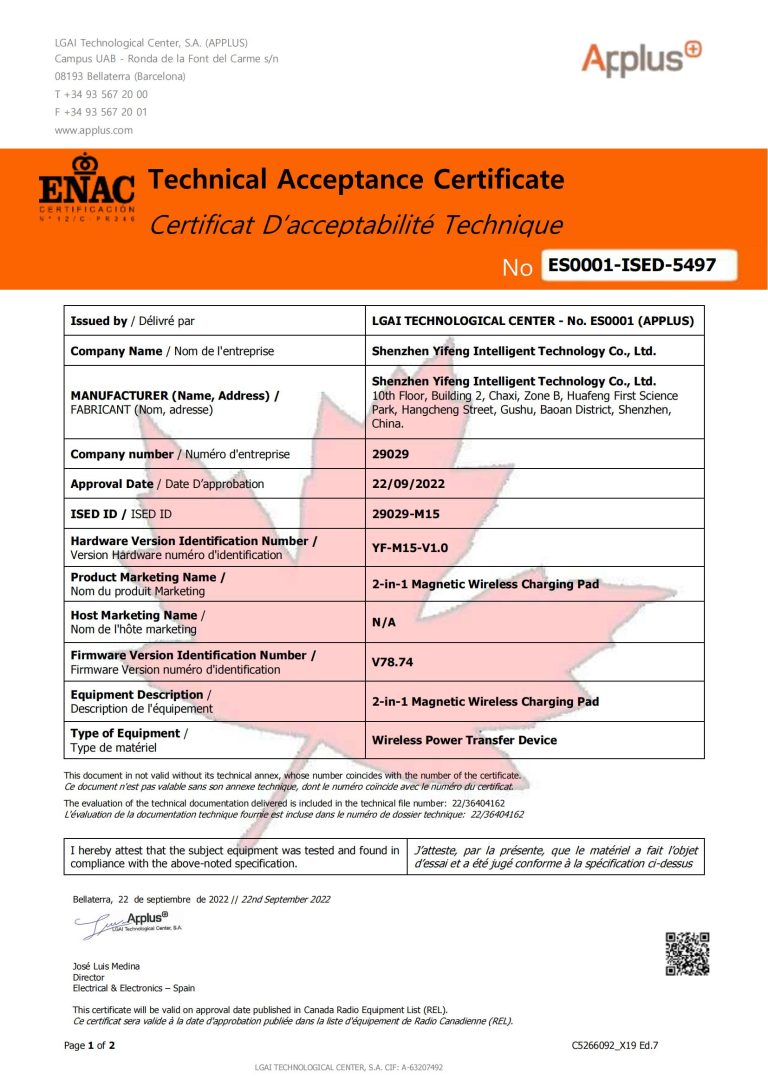 12-333390 M15 Certificate ISED signed_00